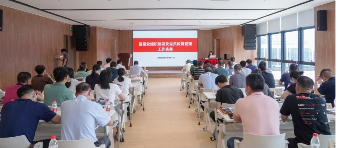 “头雁领航筑堡垒 党建铸魂促发展”——园山街道“两新”组织提质赋能培训班在amjs澳金沙门线路技术圆满举办